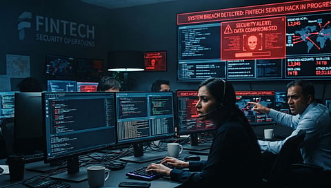fintech company server hack