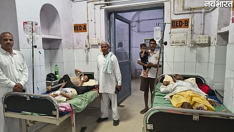 Agra food poisoning Bad village