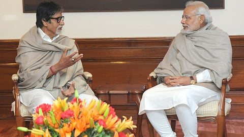 Amitabh Bachchan Narendra Modi Theatre Story