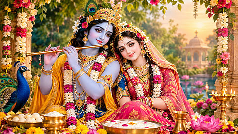 Radha Ashtami Bhog