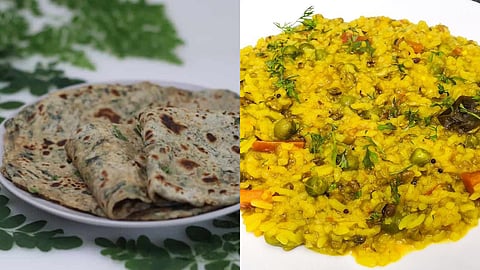 pm modi favourite khichdi moringa paratha recipe.