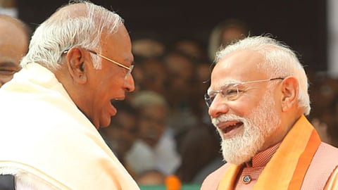 Kharge Rahul Gandhi Modi Wishes