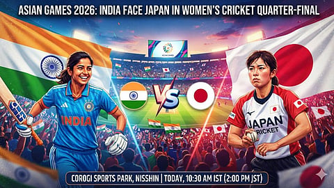 India vs Japan Women Cricket Quarter Final Match
