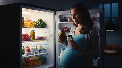Pregnancy cravings meaning and reason iron deficiency.
