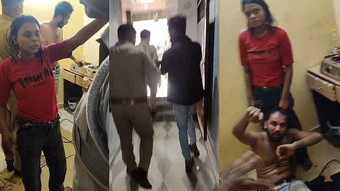 Kanpur Hotel Viral Video: Man Allegedly Tied Chain and Assaulted, Police Probe