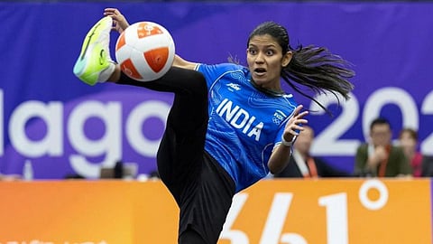 Quimcy Joaquim Dsouza Lost In Teqball Semi Final