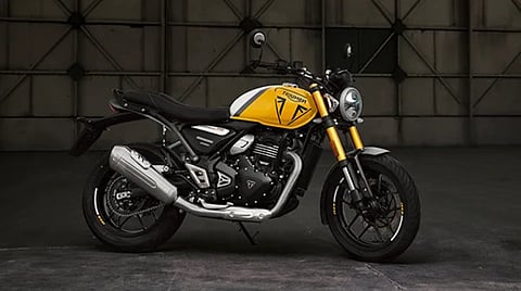 two Triumph bikes prices have been reducedSpeed 400 and Tracker 400