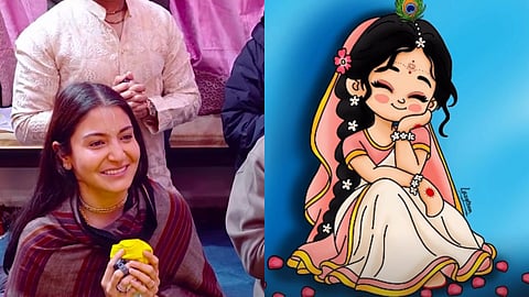 Anushka Sharma Radhashtmi