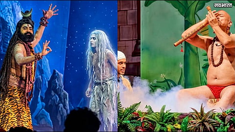 Pune Ganeshotsav Live Tableaux Become Stage