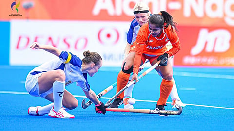 India Women Hockey Team Defeats Uzbekistan