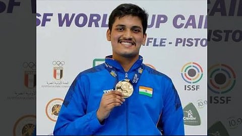 asian games 3rd silver in shooting