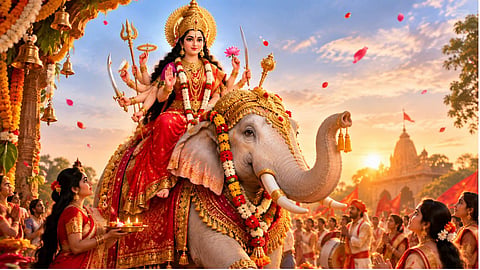 Navratri Mein Maa Durga Ka Vahan