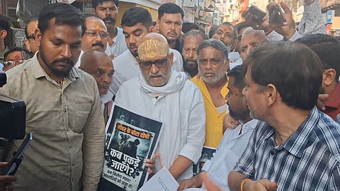 Ajay Rai Demands CCTV Probe and Action In Shivala Chauraha Sewer Bag Case