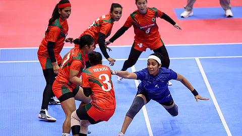 Indian Women's Kabaddi Team Victory
