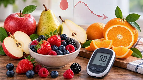 Best fruits for blood sugar control.