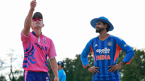 India Men Wins Toss vs Japan Men