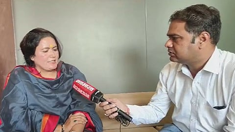BJP councillor Sandhya Yadav speaks about minister Kailash Vijayvargiya