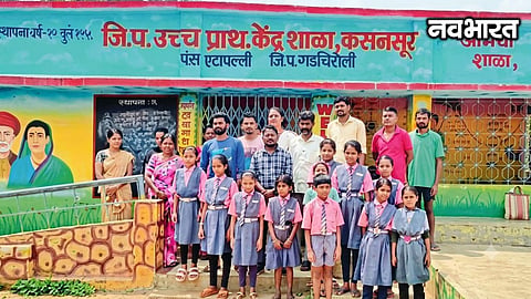 Gadchiroli News Etapalli ZP School