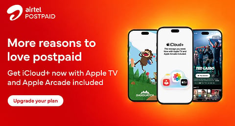 Airtel offers a major treat ₹999 postpaid plan now includes iCloud+ Apple benefits