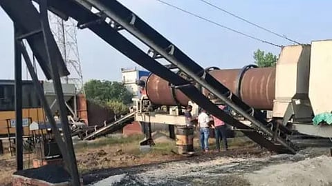 Bulandshahr Hot Mix Plant Sealed Over Air Pollution Violations