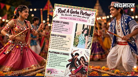 Navratri Garba Partner on Rent Controversy