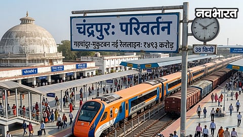 Chandrapur Rail Mukutban Railway