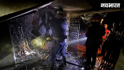 Massive fire in building's meter box in Thane's Kopri: 14 electricity meters gutted