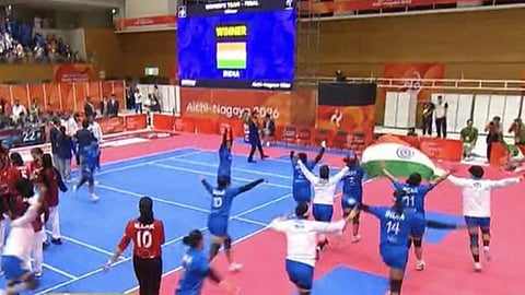 asian games kabaddi gold medal against iran