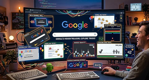 5 secret Google tricks magic happens on the screen