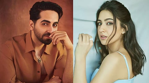 Ayushmann Khurrana And Sara Ali Khan