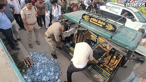 Morena News, Liquor Smuggling, E-Rickshaw