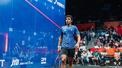 squash abhay singh silver medal against malesiya
