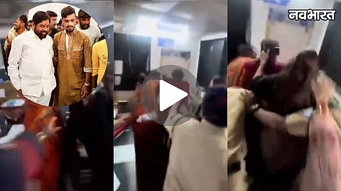 thane kopri police station women beat sidhu abhange viral video