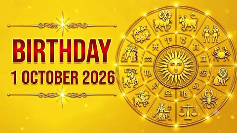 Birthday Horoscope 1 October 2026