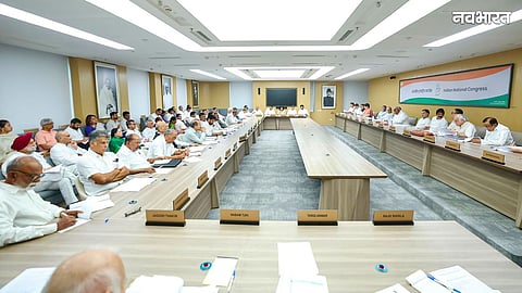 CWC Meeting in New Delhi