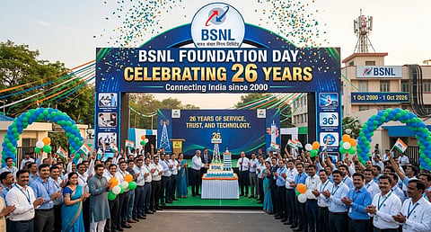 BSNL Foundation Day State-run telecom giant turns 26 4G network