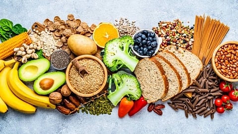 World vegetarian day balanced vegetarian diet.