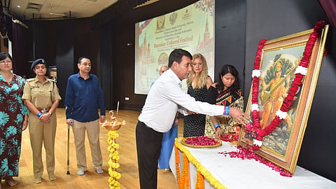Russian Folk Culture, Music and Dance Captivate Audience at CCSU Meerut