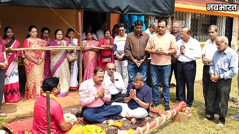 Mumbai Shivaji Park Bengal Club Durga Puja Kunti Puja