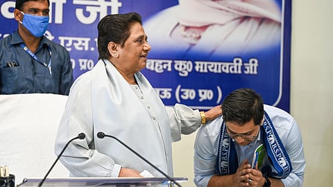 akash anand apologize to mayawati
