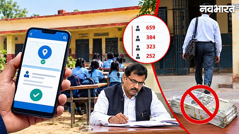 VSK App Reveals Absences in Bilaspur: 1,618 Teachers Absent; DEO Withholds Salaries