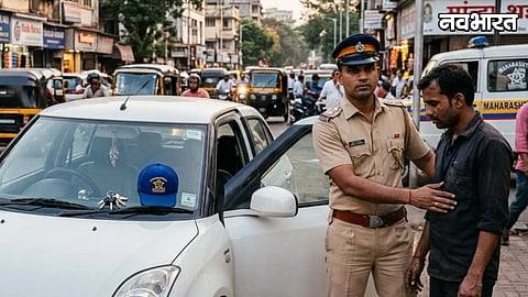 Car Mechanic Fake Police Cap Arrested