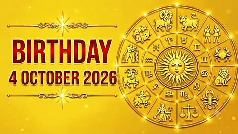 Birthday Horoscope 4 October 2026