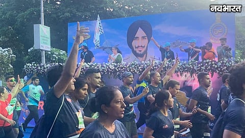 Mumbai Sekhon Indian Air Force Marathon 2026 10 Thousand Runners
