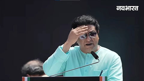 raj thackeray garjana morcha mumbai speech bjp election commission evm sir demands