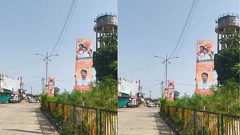 gondia goregaon election code political banners posters