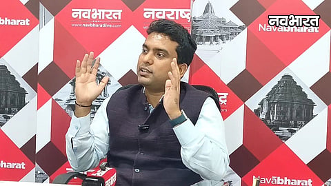 vinay gowda Navbharat Interview Chhatrapati Sambhajinagar Collector Vinay Gowda G.C.