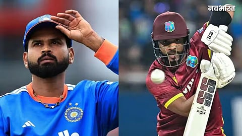India vs West Indies in T20I