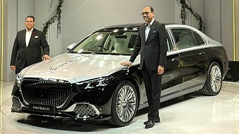 Mercedes-Maybach S 580e launched luxury car ₹3.35 crore electric range of 98 km