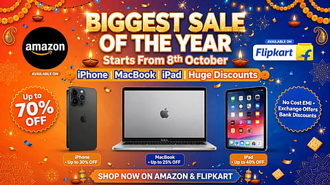 Amazon-Flipkart Sale 2026 Huge offers likely on iPhone, MacBook, and iPad
